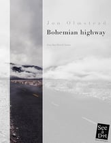 Bohemian Highway SATB choral sheet music cover